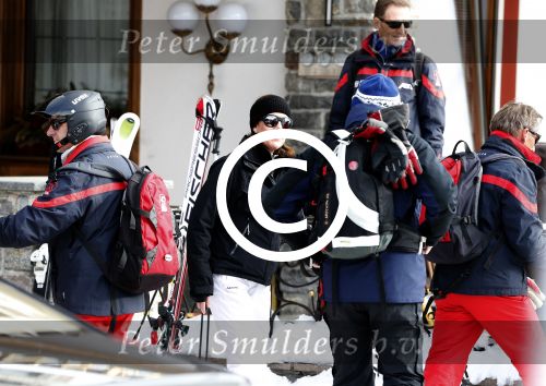 Zurs 19 februari 2013
Prinses Caroline van Monaco en haar dochter op ski vakantie in Zurs/Lech.
Peter Smulders bv