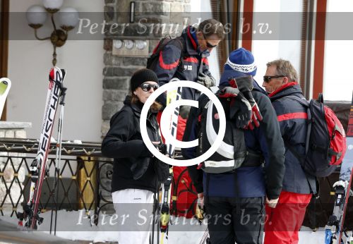 Zurs 19 februari 2013
Prinses Caroline van Monaco en haar dochter op ski vakantie in Zurs/Lech.
Peter Smulders bv