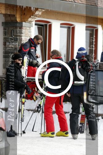 Zurs 19 februari 2013
Prinses Caroline van Monaco en haar dochter op ski vakantie in Zurs/Lech.
Peter Smulders bv