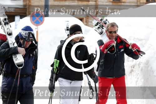 Zurs 19 februari 2013
Prinses Caroline van Monaco en haar dochter op ski vakantie in Zurs/Lech.
Peter Smulders bv