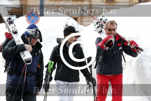 Zurs 19 februari 2013
Prinses Caroline van Monaco en haar dochter op ski vakantie in Zurs/Lech.
Peter Smulders bv