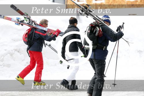 Zurs 19 februari 2013
Prinses Caroline van Monaco en haar dochter op ski vakantie in Zurs/Lech.
Peter Smulders bv