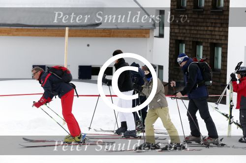 Zurs 19 februari 2013
Prinses Caroline van Monaco en haar dochter op ski vakantie in Zurs/Lech.
Peter Smulders bv