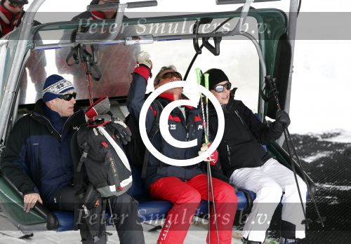 Zurs 19 februari 2013
Prinses Caroline van Monaco en haar dochter op ski vakantie in Zurs/Lech.
Peter Smulders bv