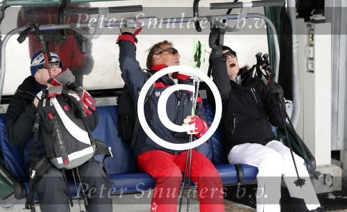 Zurs 19 februari 2013
Prinses Caroline van Monaco en haar dochter op ski vakantie in Zurs/Lech.
Peter Smulders bv