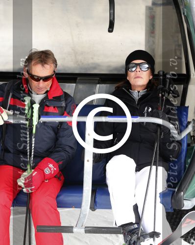 Zurs 19 februari 2013
Prinses Caroline van Monaco en haar dochter op ski vakantie in Zurs/Lech.
Peter Smulders bv