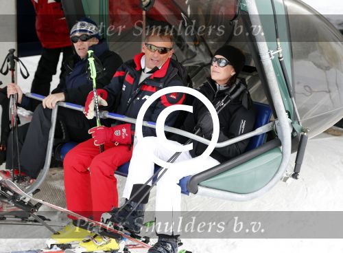 Zurs 19 februari 2013
Prinses Caroline van Monaco en haar dochter op ski vakantie in Zurs/Lech.
Peter Smulders bv