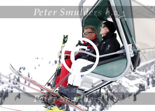 Zurs 19 februari 2013
Prinses Caroline van Monaco en haar dochter op ski vakantie in Zurs/Lech.
Peter Smulders bv