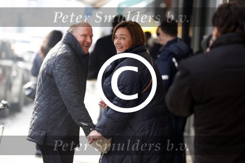 Amsterdam 8 maart 2013
Rene v d Kerkhof met zijn vrouw op de pc hooftstraat.
Peter Smulders bv