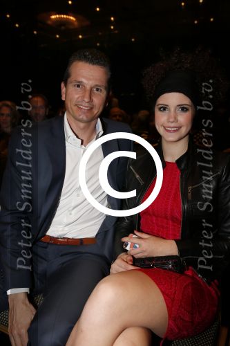 Amsterdam 9 maart 2013
Modeshow Mart Visser in het Hilton. Richard en Emma Krajicek
Peter Smulders bv