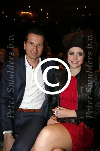Amsterdam 9 maart 2013
Modeshow Mart Visser in het Hilton. Richard en Emma Krajicek
Peter Smulders bv