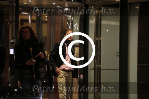 Amsterdam Breukelen 11 maart 2013
Mariska v Kolck met nieuwe vriend Rick Meijer bij het okura hotel en dasarna kussend bij haar huis in Breukelen.
Peter Smulders bv