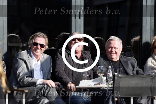 Amsterdam 5 maart 2013
Harrie Mens en Rob Heilbronn op terras.
Peter Smulders bv