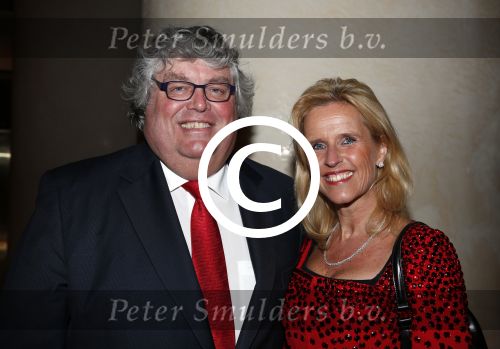 Amsterdam 9 maart 2013
Modeshow Mart Visser in het Hilton. Ton Elias met vrouw
Peter Smulders bv