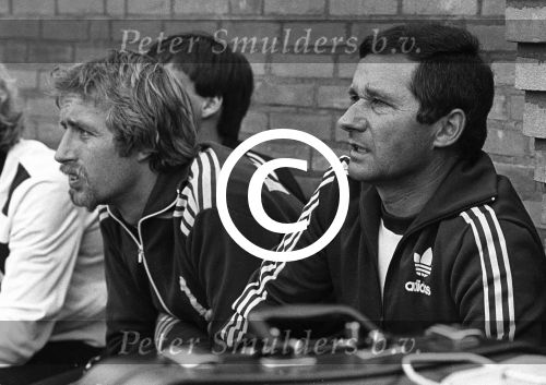 Eindhoven, 1981
FC Eindhoven trainer Jacques de Wit en keeper Fred Beerendonk
Foto Peter Smulders BV