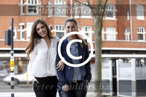 Amsterdam 14 maart 2014
Yolanthe Sneijder Cabau met zus Xelly in Amsterdam.
Peter Smulders bv