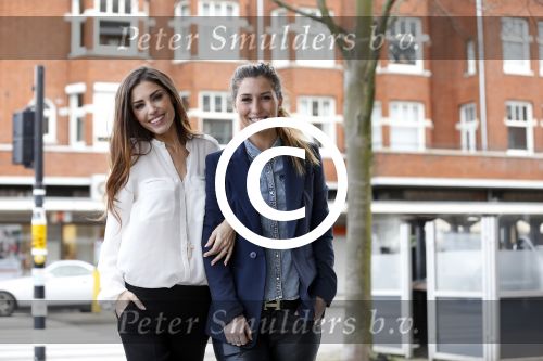 Amsterdam 14 maart 2014
Yolanthe Sneijder Cabau met zus Xelly in Amsterdam.
Peter Smulders bv