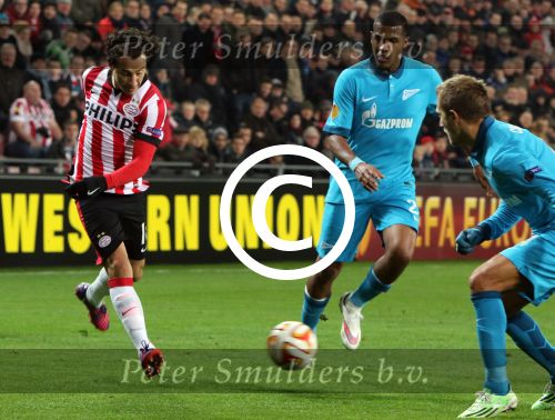 Eindhoven, 19 Februari 2015
1/16 finale UEFA Cup Seizoen 2014-2015
PSV-FC Zenith, eindstand 0-1

Foto Junior Smulders