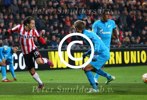 Eindhoven, 19 Februari 2015
1/16 finale UEFA Cup Seizoen 2014-2015
PSV-FC Zenith, eindstand 0-1

Foto Peter Smulders