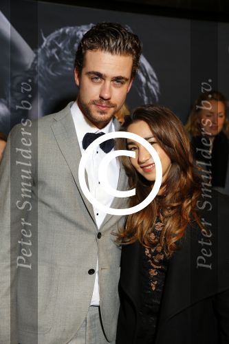 Amsterdam 11 februari 2015
Premiere fifty shades of grey in tuschinski.Beau Schneider met vriendin