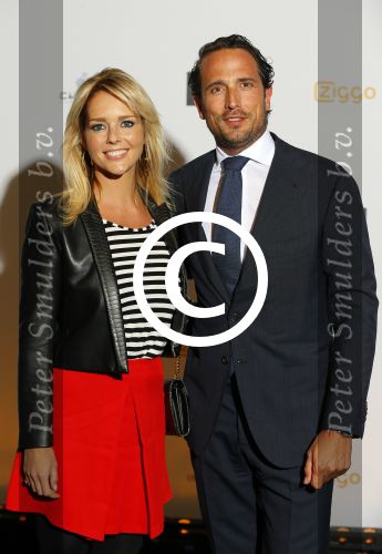Amsterdam 2 maart 2015
Uitreiking van de tv beelden.
Chantal Janzen met haar man Marco Geeratz