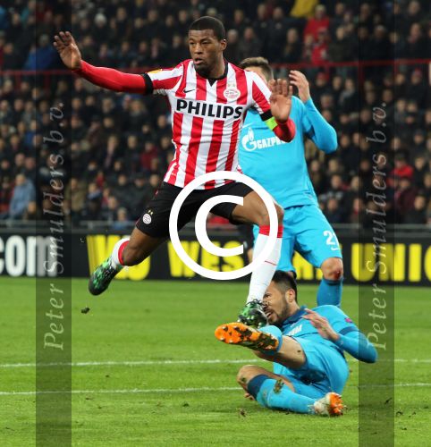 Eindhoven, 19 Februari 2015
1/16 finale UEFA Cup Seizoen 2014-2015
PSV-FC Zenith, eindstand 0-1
Georgino Wijnaldum
Foto Junior Smulders