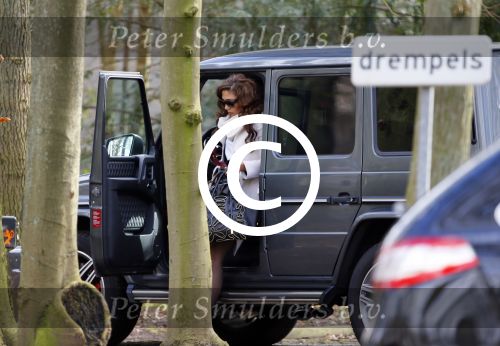 Hilversum 2 maart 2015
Zangeres Hind bij de wisseloord studio\'s