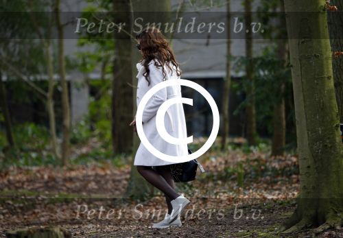 Hilversum 2 maart 2015
Zangeres Hind bij de wisseloord studio\'s