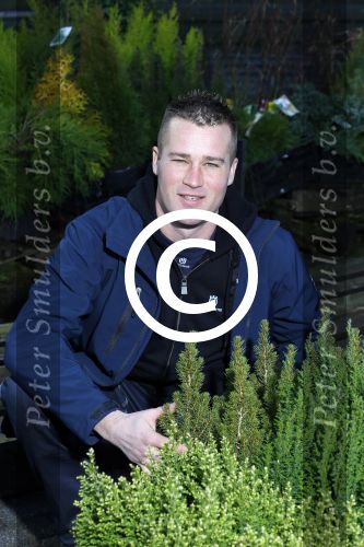Eemnes 15 februari 2015
Rob Verlinden en zijn collega ivo Putman op de kwekerij van Rob