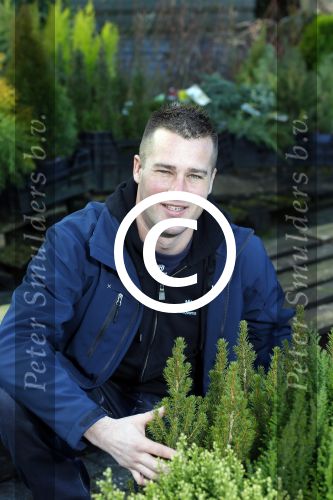 Eemnes 15 februari 2015
Rob Verlinden en zijn collega ivo Putman op de kwekerij van Rob