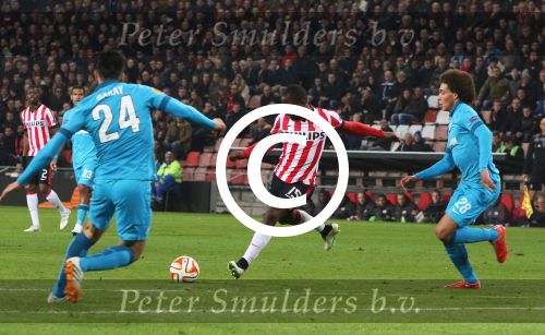Eindhoven, 19 Februari 2015
1/16 finale UEFA Cup Seizoen 2014-2015
PSV-FC Zenith, eindstand 0-1

Foto Junior Smulders