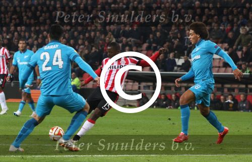 Eindhoven, 19 Februari 2015
1/16 finale UEFA Cup Seizoen 2014-2015
PSV-FC Zenith, eindstand 0-1

Foto Junior Smulders