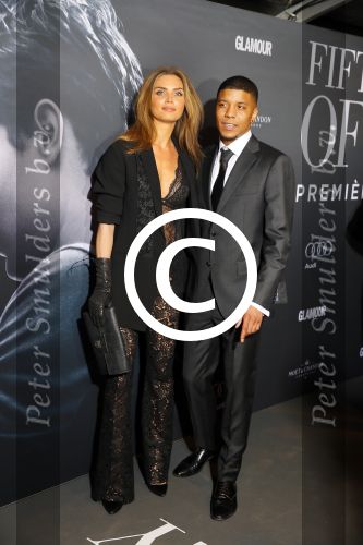 Amsterdam 11 februari 2015
Premiere fifty shades of grey in tuschinski.
Kim Feenstra met vriend