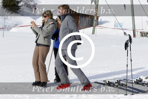 Lech, 23 Februari 2015
Jaarlijkse fotoshoot koninklijke Familie in Lech met Koning willem Alexander, Koningin Maxima, Prinses Beatrix,Prinses Amalia, Prinses Alexia en Prinses Ariane