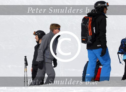 Lech, 23 Februari 2015
Jaarlijkse fotoshoot koninklijke Familie in Lech met Koning willem Alexander, Koningin Maxima, Prinses Beatrix,Prinses Amalia, Prinses Alexia en Prinses Ariane