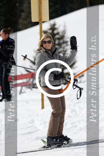 Lech, 23 Februari 2015
Jaarlijkse fotoshoot koninklijke Familie in Lech met Koning willem Alexander, Koningin Maxima, Prinses Beatrix,Prinses Amalia, Prinses Alexia en Prinses Ariane
