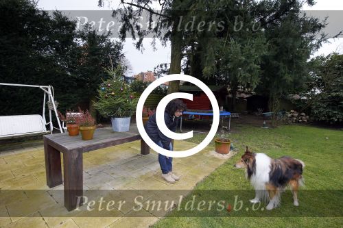 Hilversum 4 maart 2015
Binnen kijken in het huis van Leonie Sazias.