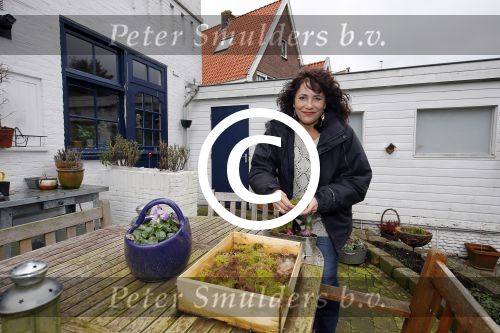 Hilversum 4 maart 2015
Binnen kijken in het huis van Leonie Sazias.