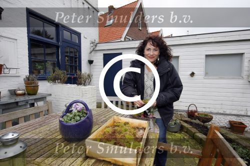 Hilversum 4 maart 2015
Binnen kijken in het huis van Leonie Sazias.