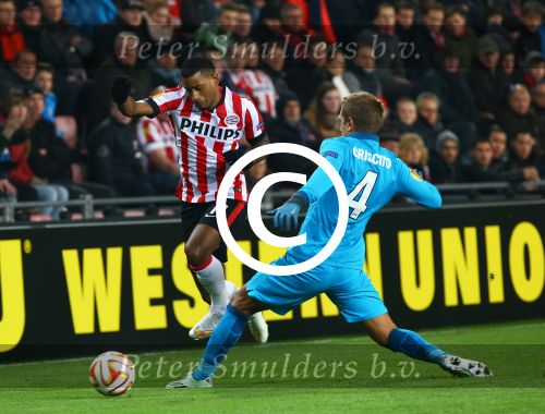 Eindhoven, 19 Februari 2015
1/16 finale UEFA Cup Seizoen 2014-2015
PSV-FC Zenith, eindstand 0-1

Foto Peter Smulders