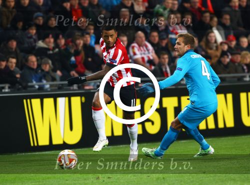 Eindhoven, 19 Februari 2015
1/16 finale UEFA Cup Seizoen 2014-2015
PSV-FC Zenith, eindstand 0-1

Foto Peter Smulders