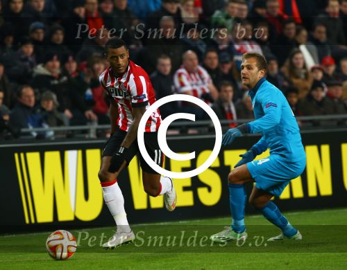 Eindhoven, 19 Februari 2015
1/16 finale UEFA Cup Seizoen 2014-2015
PSV-FC Zenith, eindstand 0-1

Foto Peter Smulders