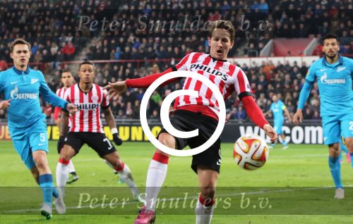 Eindhoven, 19 Februari 2015
1/16 finale UEFA Cup Seizoen 2014-2015
PSV-FC Zenith, eindstand 0-1

Foto Junior Smulders