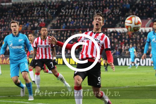Eindhoven, 19 Februari 2015
1/16 finale UEFA Cup Seizoen 2014-2015
PSV-FC Zenith, eindstand 0-1

Foto Junior Smulders