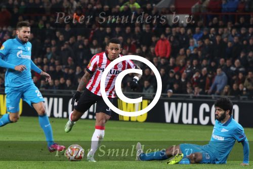Eindhoven, 19 Februari 2015
1/16 finale UEFA Cup Seizoen 2014-2015
PSV-FC Zenith, eindstand 0-1
Memphis Depay
Foto Junior Smulders