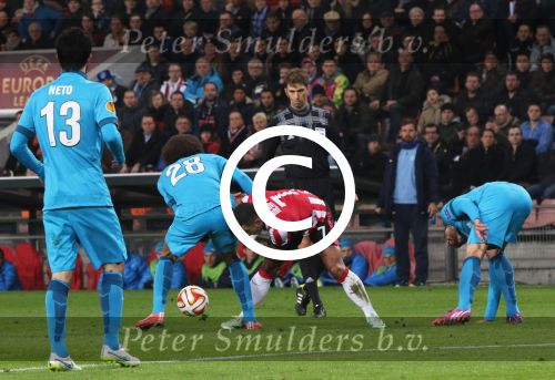 Eindhoven, 19 Februari 2015
1/16 finale UEFA Cup Seizoen 2014-2015
PSV-FC Zenith, eindstand 0-1

Foto Junior Smulders
