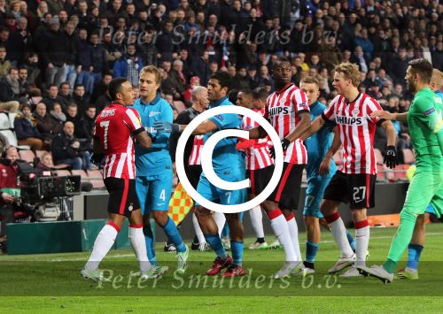 Eindhoven, 19 Februari 2015
1/16 finale UEFA Cup Seizoen 2014-2015
PSV-FC Zenith, eindstand 0-1

Foto Junior Smulders