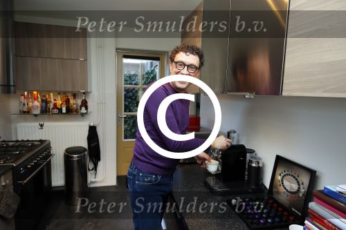 Hilversum 4 maart 2015
Binnen kijken in het huis van Peter Douglas en zijn vrouw