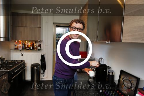 Hilversum 4 maart 2015
Binnen kijken in het huis van Peter Douglas en zijn vrouw