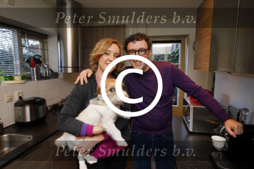 Hilversum 4 maart 2015
Binnen kijken in het huis van Peter Douglas en zijn vrouw